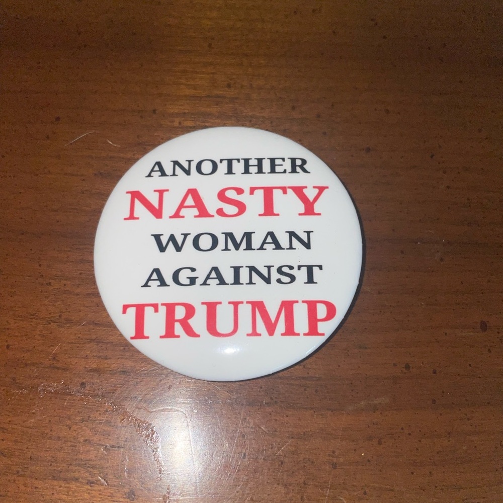 Political Statement Button